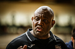 Basketball, Basketball Zweite Liga, Grunddurchgang 17.Runde, Mattersburg Rocks, Fürstenfeld Panthers, James WILLIAMS (Headcoach)