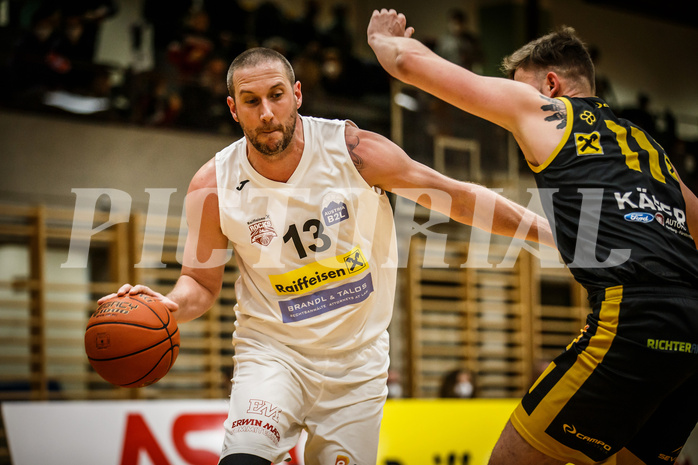 Basketball, Basketball Zweite Liga, Grunddurchgang 17.Runde, Mattersburg Rocks, Fürstenfeld Panthers, Corey HALLETT (13)
