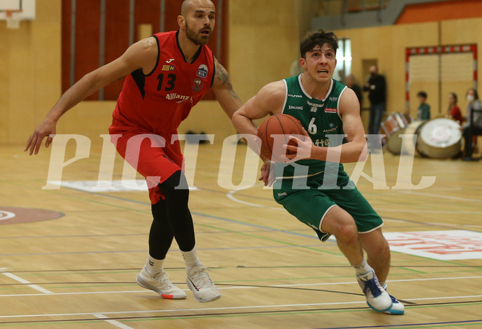 Basketball Zweite Liga 2021/22, Grunddurchgang 17.Runde Mistelbach Mustangs vs. Future Team Steiermark


