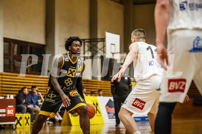 Basketball, Basketball Zweite Liga, Grunddurchgang 17.Runde, Mattersburg Rocks, Fürstenfeld Panthers, Fredrick Sims Jr. (14)
