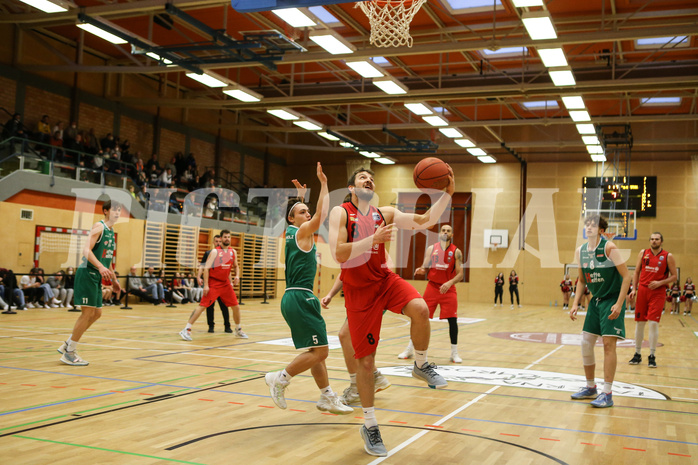 Basketball Zweite Liga 2021/22, Grunddurchgang 17.Runde Mistelbach Mustangs vs. Future Team Steiermark


