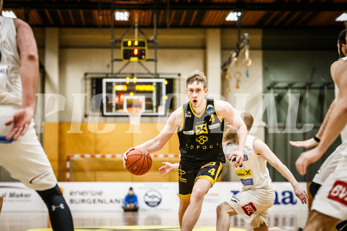 Basketball, Basketball Zweite Liga, Grunddurchgang 17.Runde, Mattersburg Rocks, Fürstenfeld Panthers, Andrija Blatancic (4)