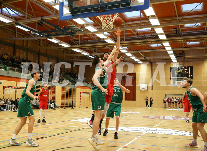 Basketball Zweite Liga 2021/22, Grunddurchgang 17.Runde Mistelbach Mustangs vs. Future Team Steiermark


