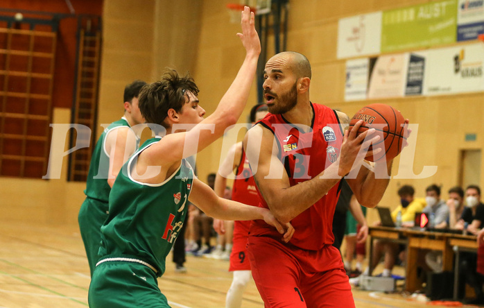 Basketball Zweite Liga 2021/22, Grunddurchgang 17.Runde Mistelbach Mustangs vs. Future Team Steiermark


