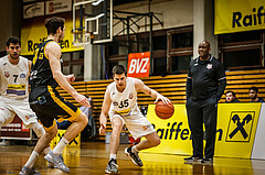 Basketball, Basketball Zweite Liga, Grunddurchgang 17.Runde, Mattersburg Rocks, Fürstenfeld Panthers, Ivan Begic (35)
