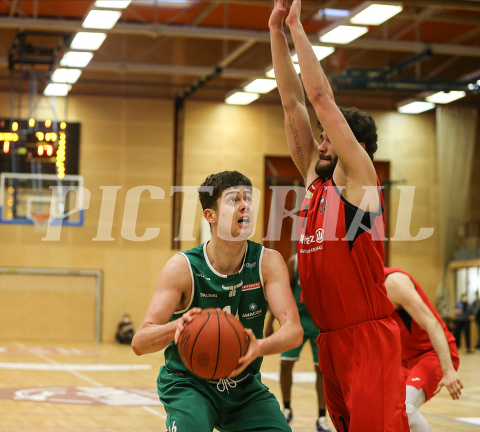 Basketball Zweite Liga 2021/22, Grunddurchgang 17.Runde Mistelbach Mustangs vs. Future Team Steiermark


