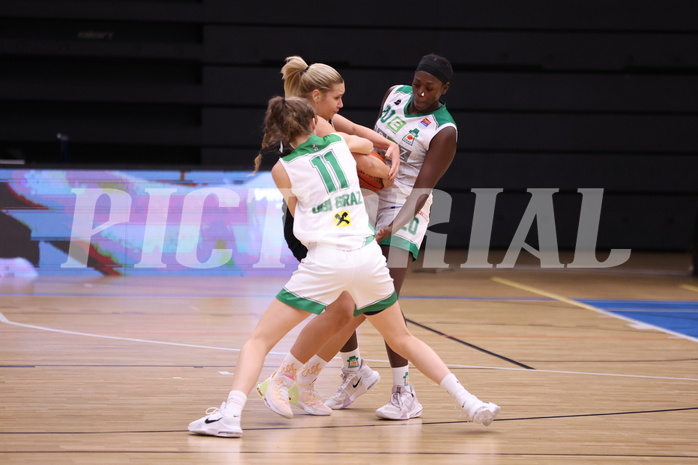 04.12.2022, Graz, Raiffeisen Sportpark, Basketball Damen Superliga 2022/23, Grunddurchgang 8.Runde, UBI Graz vs. Basket Flames,  