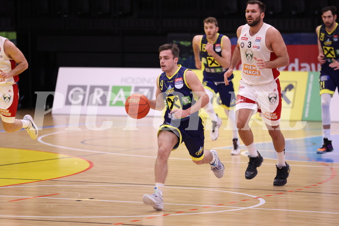 04.12.2022, Graz, Raiffeisen Sportpark Graz, Basketball Superliga 2022/23, Grunddurchgang, Runde 9, UBSC Raiffeisen Graz vs. BC GGMT Vienna 