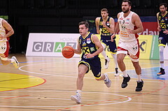 04.12.2022, Graz, Raiffeisen Sportpark Graz, Basketball Superliga 2022/23, Grunddurchgang, Runde 9, UBSC Raiffeisen Graz vs. BC GGMT Vienna 