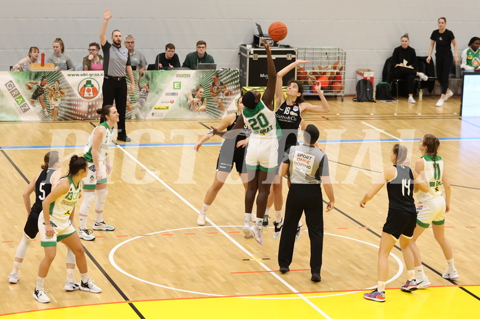 04.12.2022, Graz, Raiffeisen Sportpark, Basketball Damen Superliga 2022/23, Grunddurchgang 8.Runde, UBI Graz vs. Basket Flames,  