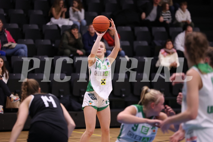 04.12.2022, Graz, Raiffeisen Sportpark, Basketball Damen Superliga 2022/23, Grunddurchgang 8.Runde, UBI Graz vs. Basket Flames,  