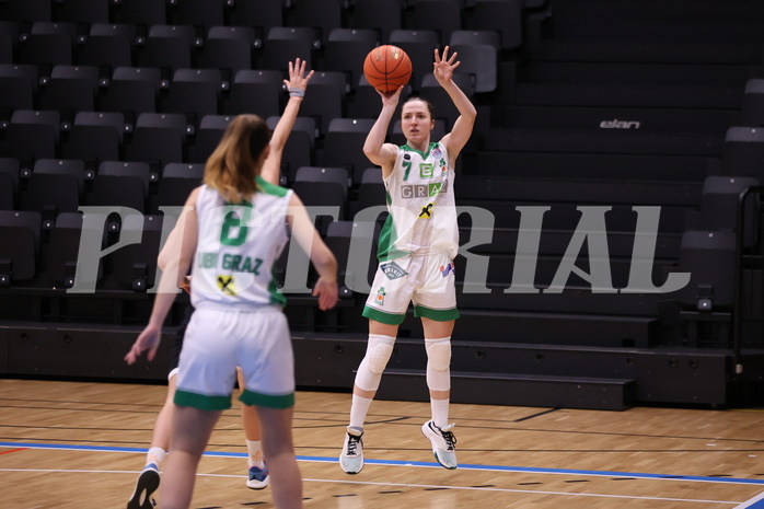 04.12.2022, Graz, Raiffeisen Sportpark, Basketball Damen Superliga 2022/23, Grunddurchgang 8.Runde, UBI Graz vs. Basket Flames,  