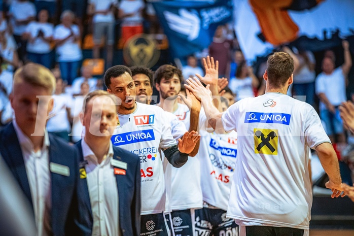 Basketball, Win2Day Superliga 2022/23, Playoff, Finale Spiel 4, BC Vienna, Gmunden Swans, Dominic Green (1)