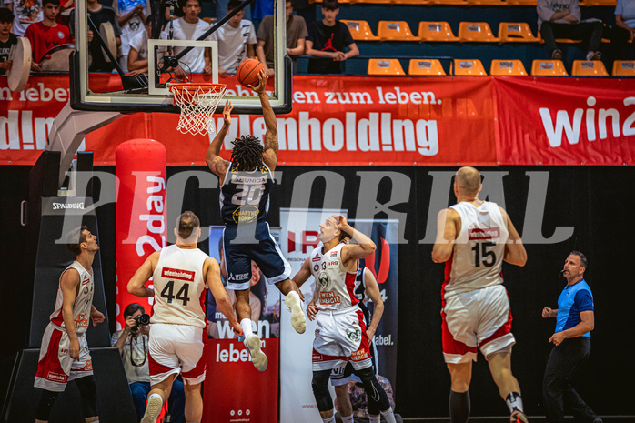 Basketball, Win2Day Superliga 2022/23, Playoff, Finale Spiel 4, BC Vienna, Gmunden Swans, Urald King (20)