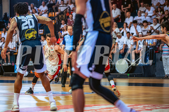 Basketball, Win2Day Superliga 2022/23, Playoff, Finale Spiel 4, BC Vienna, Gmunden Swans, Bogic Vujosevic (5)