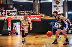 Basketball, Win2Day Superliga 2022/23, Playoff, Finale Spiel 4, BC Vienna, Gmunden Swans, Stefan Savic (13)