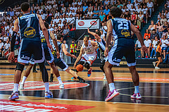 Basketball, Win2Day Superliga 2022/23, Playoff, Finale Spiel 4, BC Vienna, Gmunden Swans, Stefan Savic (13)
