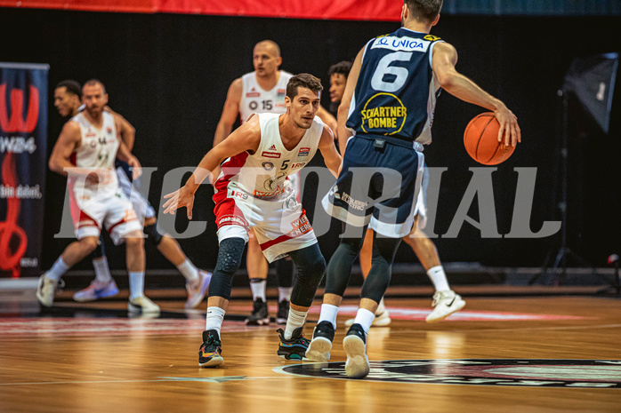 Basketball, Win2Day Superliga 2022/23, Playoff, Finale Spiel 4, BC Vienna, Gmunden Swans, Bogic Vujosevic (5)