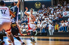 Basketball, Win2Day Superliga 2022/23, Playoff, Finale Spiel 4, BC Vienna, Gmunden Swans, Bogic Vujosevic (5)