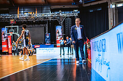 Basketball, Win2Day Superliga 2022/23, Playoff, Finale Spiel 4, BC Vienna, Gmunden Swans, Anton Mirolybov (Head Coach)