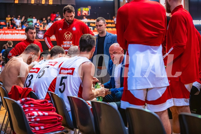 Basketball, Win2Day Superliga 2022/23, Playoff, Finale Spiel 4, BC Vienna, Gmunden Swans, Aramis Naglic (Head Coach)