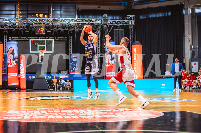 Basketball, Win2Day Superliga 2022/23, Playoff, Finale Spiel 4, BC Vienna, Gmunden Swans, Daniel Friedrich (6)