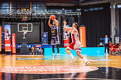 Basketball, Win2Day Superliga 2022/23, Playoff, Finale Spiel 4, BC Vienna, Gmunden Swans, Daniel Friedrich (6)