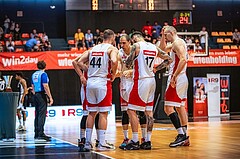 Basketball, Win2Day Superliga 2022/23, Playoff, Finale Spiel 4, BC Vienna, Gmunden Swans, Stefan Savic (13)