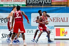 Basketball, ABL 2016/17, Grunddurchgang 19.Runde, Oberwart Gunners, BC Vienna, Chris Ferguson (12), Jamari Traylor (9)