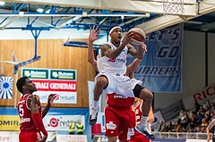 Basketball, ABL 2016/17, Grunddurchgang 19.Runde, Oberwart Gunners, BC Vienna, Derek Jackson Jr. (6)