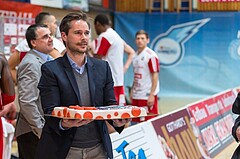 Basketball, ABL 2016/17, Grunddurchgang 19.Runde, Oberwart Gunners, BC Vienna, Manager Andreas Leitner