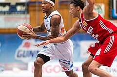 Basketball, ABL 2016/17, Grunddurchgang 19.Runde, Oberwart Gunners, BC Vienna, Derek Jackson Jr. (6), Chris Ferguson (12)