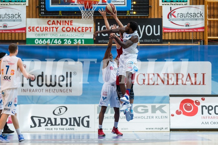 Basketball, ABL 2016/17, Grunddurchgang 19.Runde, Oberwart Gunners, BC Vienna, Aleksandar Andjelkovic (15), Andell Cumberbatch (13), Jamari Traylor (9)