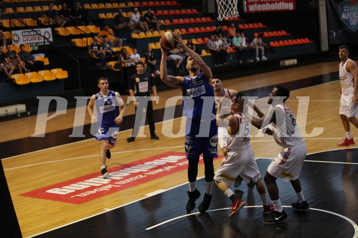Basketball, ABL 2017/18, Grunddurchgang 36.Runde, BC Vienna, Oberwart Gunners, Benjamin Blazevic (12)