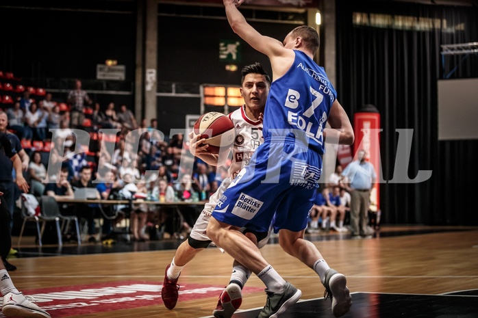 Basketball, ABL 2017/18, Grunddurchgang 36.Runde, BC Vienna, Oberwart Gunners, Mustafa Hassan Zadeh (5)