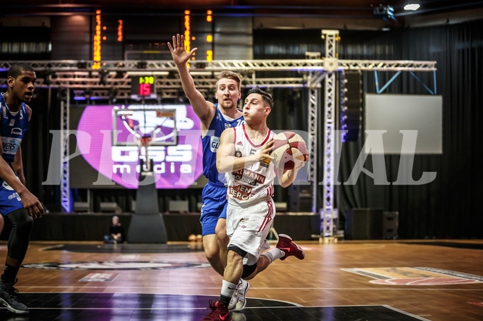 Basketball, ABL 2017/18, Grunddurchgang 36.Runde, BC Vienna, Oberwart Gunners, Mustafa Hassan Zadeh (5)