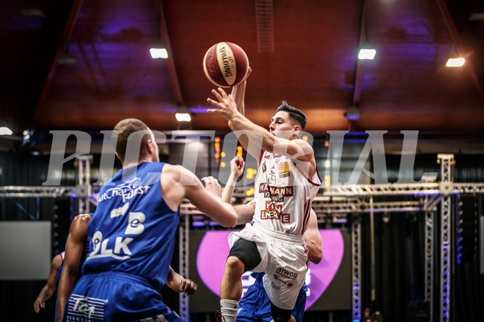 Basketball, ABL 2017/18, Grunddurchgang 36.Runde, BC Vienna, Oberwart Gunners, Mustafa Hassan Zadeh (5)