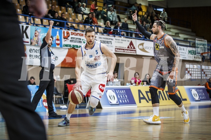 Basketball, ABL 2018/19, Grunddurchgang 23.Runde, Oberwart Gunners, Fürstenfeld Panthers, Andrius Mikutis (5)