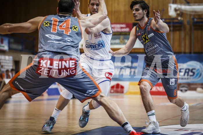 Basketball, ABL 2018/19, Grunddurchgang 23.Runde, Oberwart Gunners, Fürstenfeld Panthers, Andrius Mikutis (5)