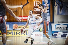 Basketball, ABL 2018/19, Grunddurchgang 23.Runde, Oberwart Gunners, Fürstenfeld Panthers, Hayden Thomas Lescault (11)