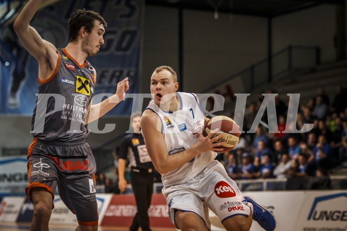 Basketball, ABL 2018/19, Grunddurchgang 23.Runde, Oberwart Gunners, Fürstenfeld Panthers, Sebastian Käferle (7)