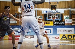 Basketball, ABL 2018/19, Grunddurchgang 23.Runde, Oberwart Gunners, Fürstenfeld Panthers, Sebastian Käferle (7)