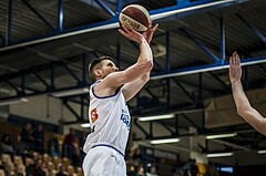 Basketball, ABL 2018/19, Grunddurchgang 23.Runde, Oberwart Gunners, Fürstenfeld Panthers, Andrius Mikutis (5)