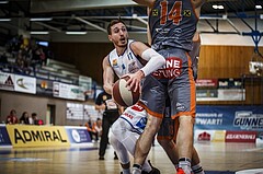 Basketball, ABL 2018/19, Grunddurchgang 23.Runde, Oberwart Gunners, Fürstenfeld Panthers, Hayden Thomas Lescault (11)
