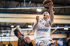 Basketball, ABL 2018/19, Grunddurchgang 23.Runde, Oberwart Gunners, Fürstenfeld Panthers, Sebastian Käferle (7)