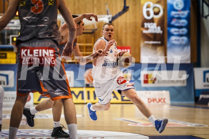 Basketball, ABL 2018/19, Grunddurchgang 23.Runde, Oberwart Gunners, Fürstenfeld Panthers, Sebastian Käferle (7)