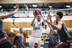 Basketball, ABL 2018/19, Grunddurchgang 23.Runde, Oberwart Gunners, Fürstenfeld Panthers, Hayden Thomas Lescault (11)