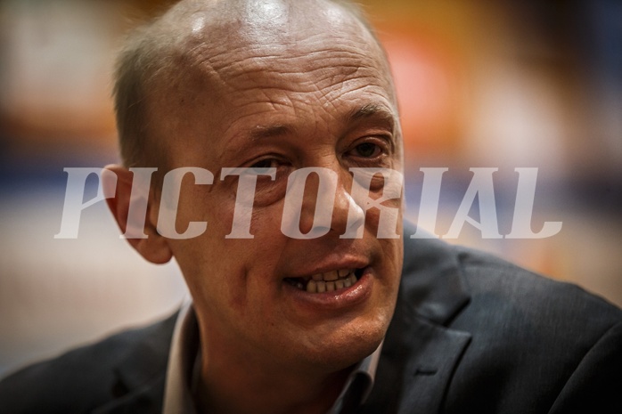 Basketball, ABL 2018/19, Grunddurchgang 23.Runde, Oberwart Gunners, Fürstenfeld Panthers, Adnan Bajramovic  (Head Coach)