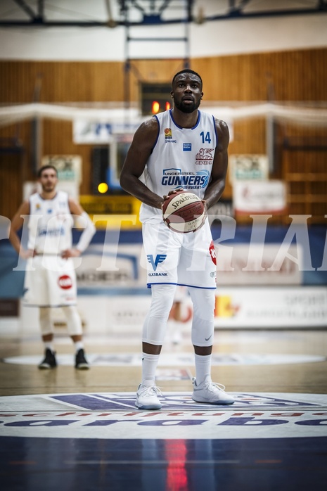 Basketball, ABL 2018/19, Grunddurchgang 23.Runde, Oberwart Gunners, Fürstenfeld Panthers, Christopher Tawiah (14)