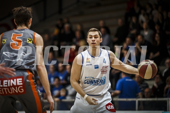 Basketball, ABL 2018/19, Grunddurchgang 23.Runde, Oberwart Gunners, Fürstenfeld Panthers, Jakob Szkutta (4)